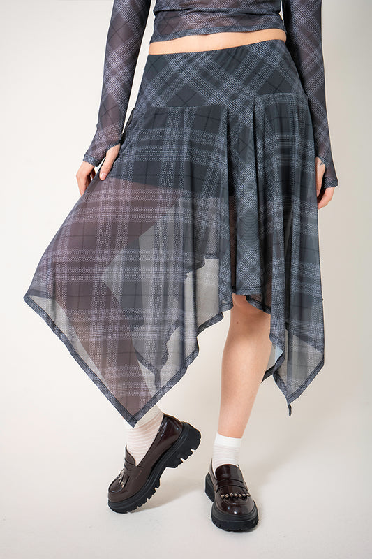 FALDA ASIMETRICA MESH R-M 9202.