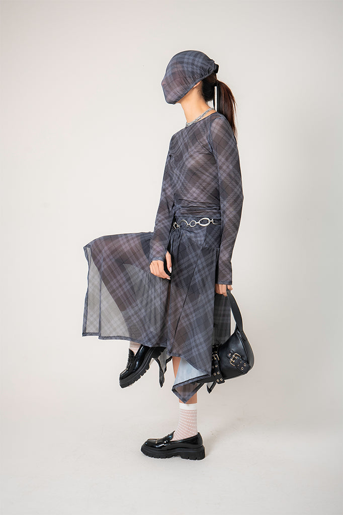 FALDA ASIMETRICA MESH R-M 9202.