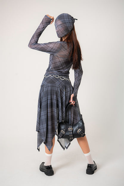 FALDA ASIMETRICA MESH R-M 9202.