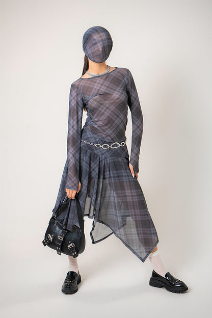 FALDA ASIMETRICA MESH R-M 9202.