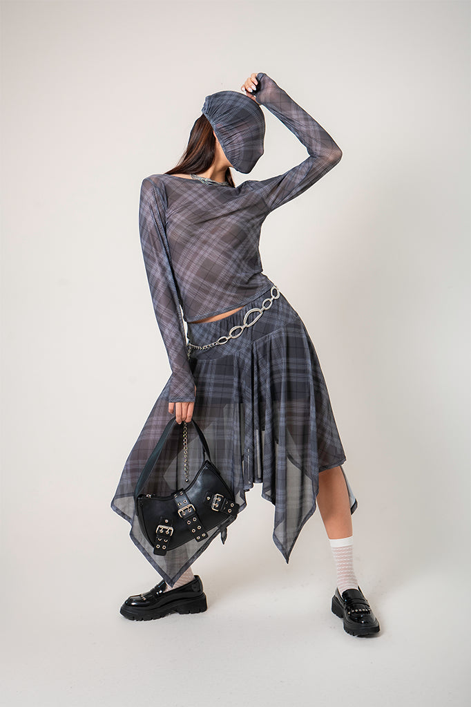 FALDA ASIMETRICA MESH R-M 9202.