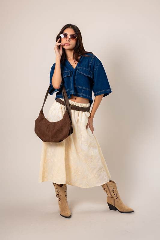 FALDA BORDADA B-C 8554.