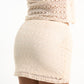 FALDA CORTA EFECTO CROCHET 6651