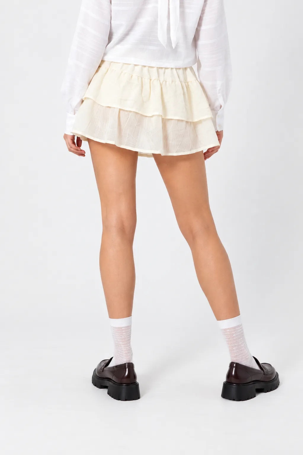 FALDA CORTA VOLANTES E-C 9878