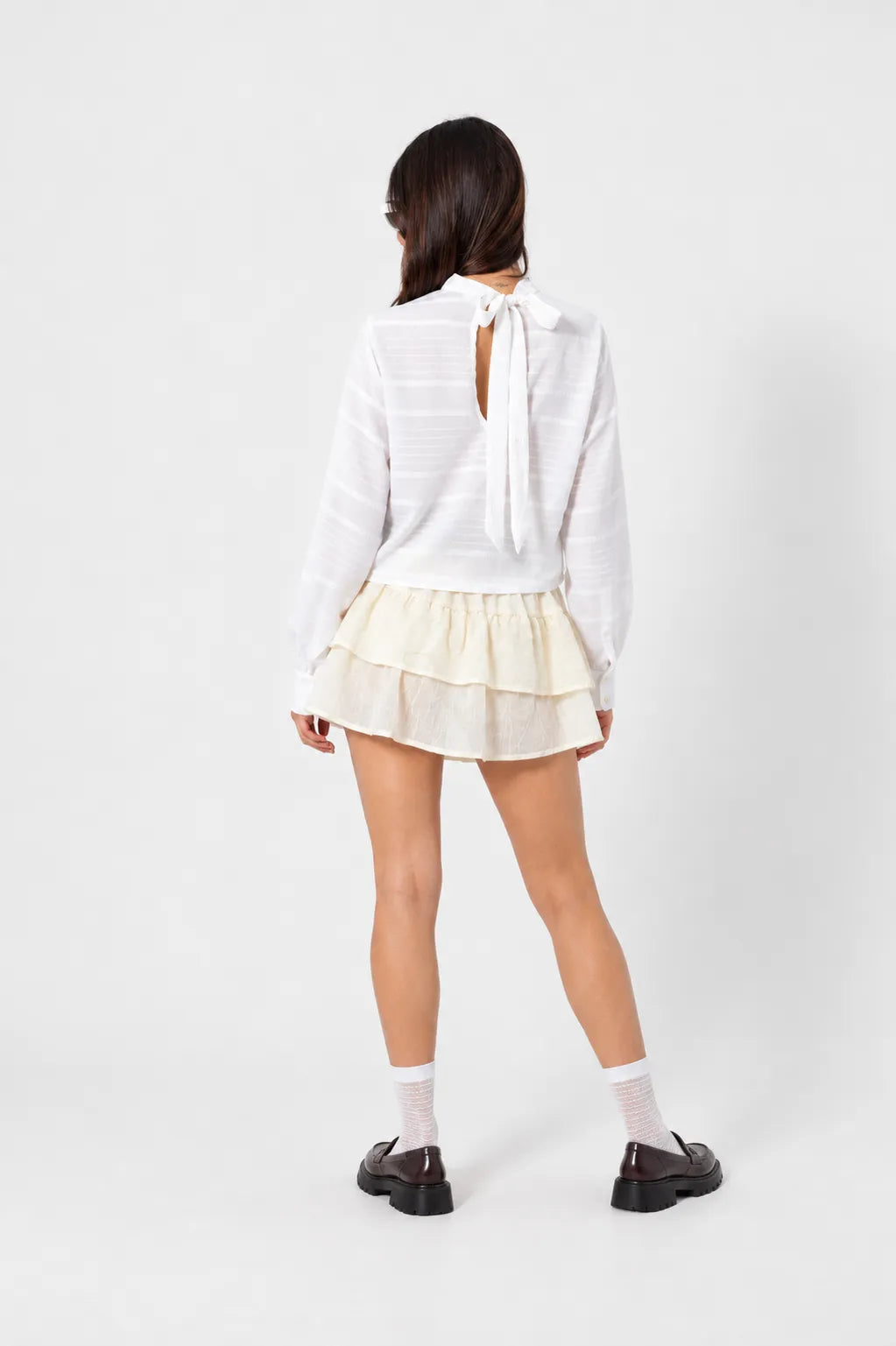 FALDA CORTA VOLANTES E-C 9878