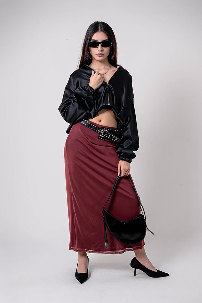 FALDA LARGA MESH B-M 8621.