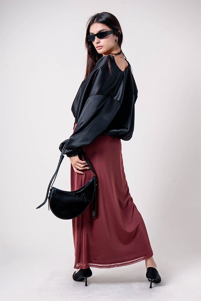 FALDA LARGA MESH B-M 8621.