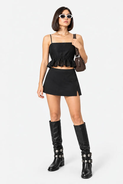 FALDA SHORT RIB T-M 9266