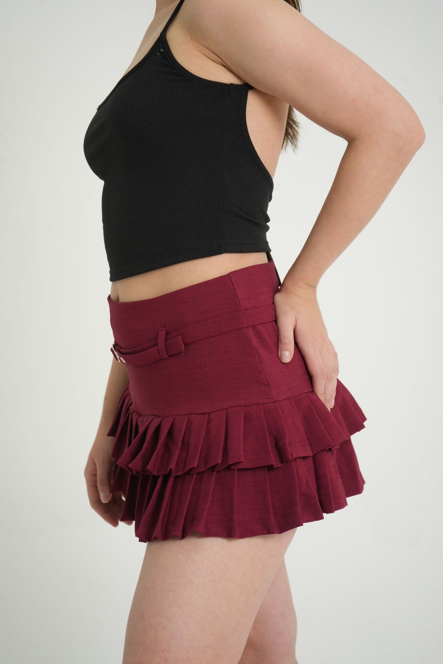 FALDA TABLAS CINTURON 7392