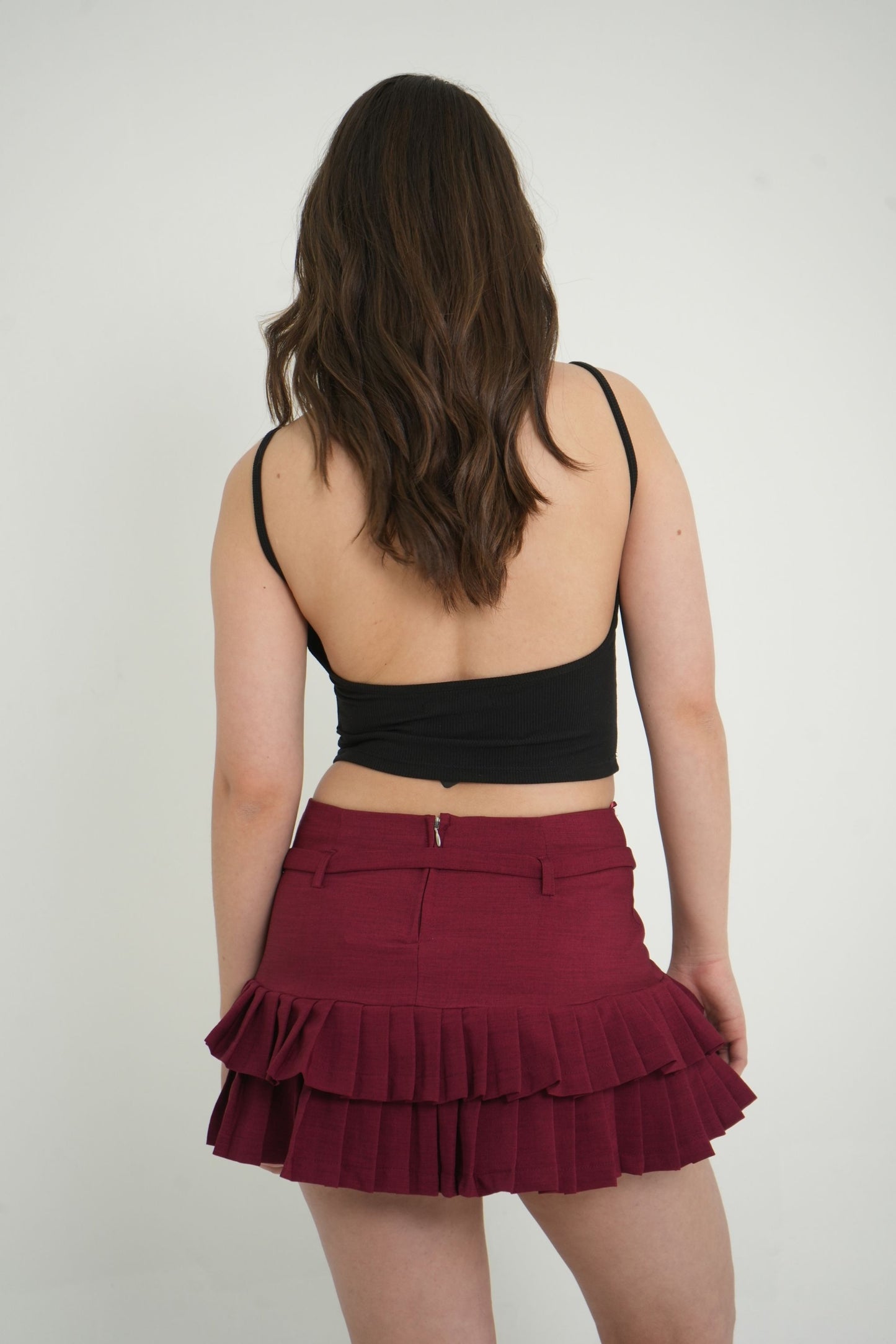 FALDA TABLAS CINTURON 7392