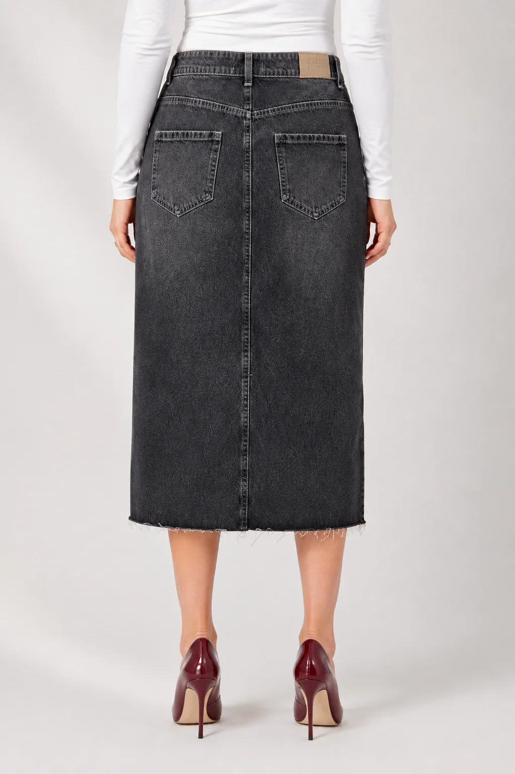 FALDA MIDI DENIM BARTON