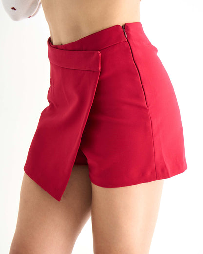 FALDA SHORT ASIMETRICA DUCRUET