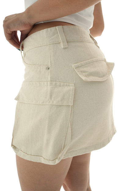 FALDA MULTIPOCKET DENIM HARLEY