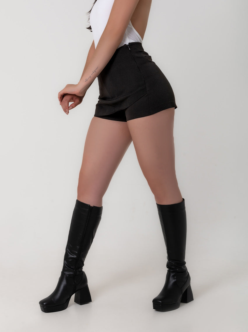 FALDA SHORT CRISANTEMO