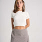 FALDA SHORT CUADROS 6600