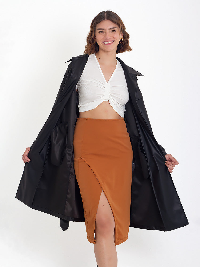 GABARDINA NINA CAMEL