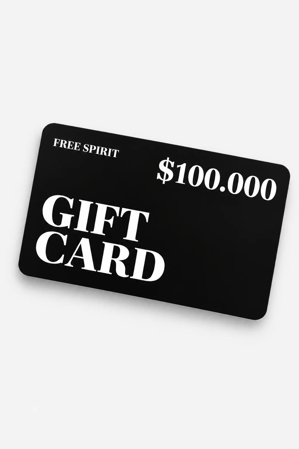 Gift Card Free Spirit