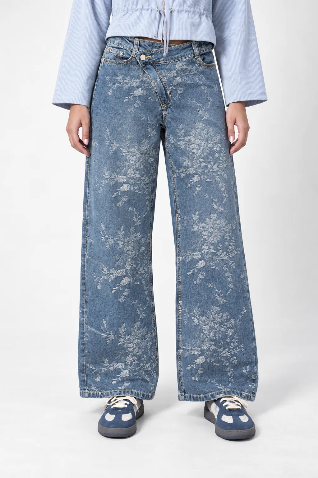 JEANS ASIMETRICO E-M 9294