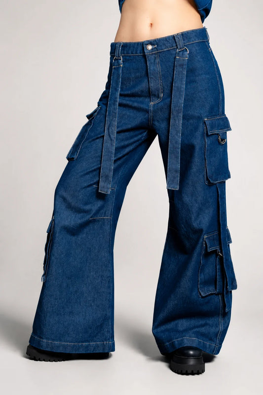 JEANS BAGGY CARGO R-M 7436