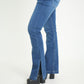 JEANS FLARE SLIT TESTI