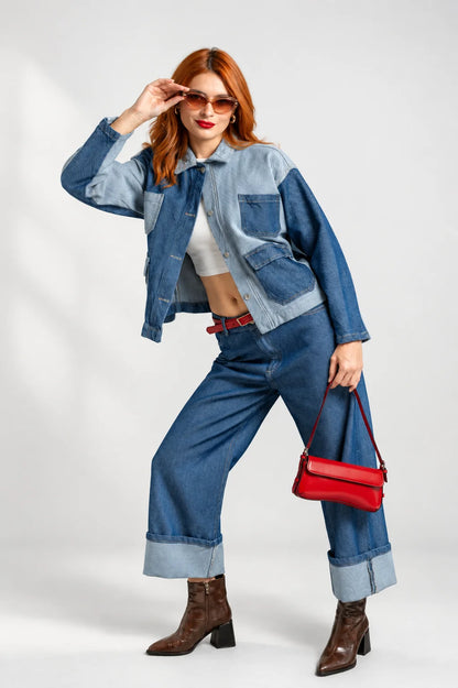 JEANS STRAIGHT B-M 7435