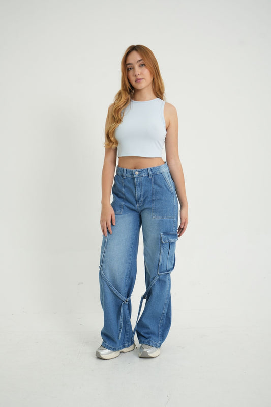 JEANS STRAIGHT CAPRIOLI ONE