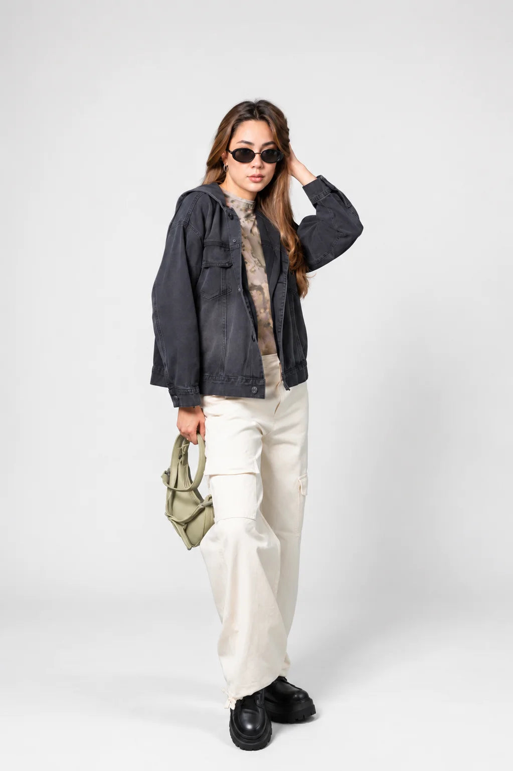JEANS STRAIGHT CARGO E-M 7561
