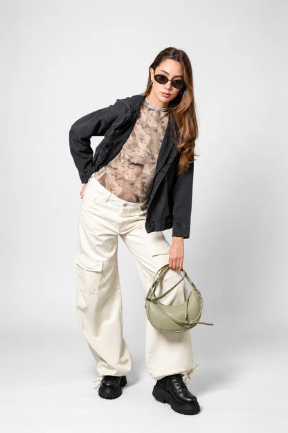 JEANS STRAIGHT CARGO E-M 7561