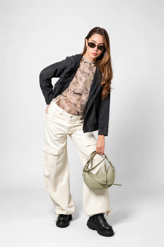 JEANS STRAIGHT CARGO E-M 7561