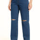 JEANS STRAIGHT CUT OUT MACELLONI