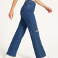 JEANS STRAIGHT CUT OUT MACELLONI