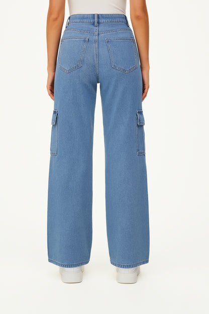 JEANS STRAINGT CARGO SHERLIN