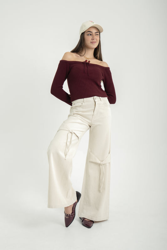 JEANS WIDE LEG 7140