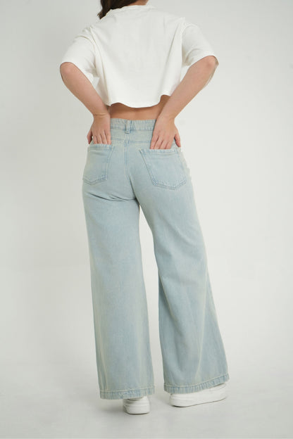 JEANS WIDE LEG 7278