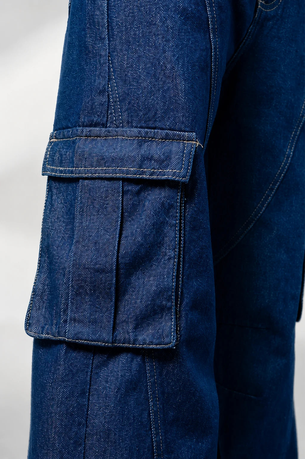 JEANS WIDE LEG CARGO R-F 7621