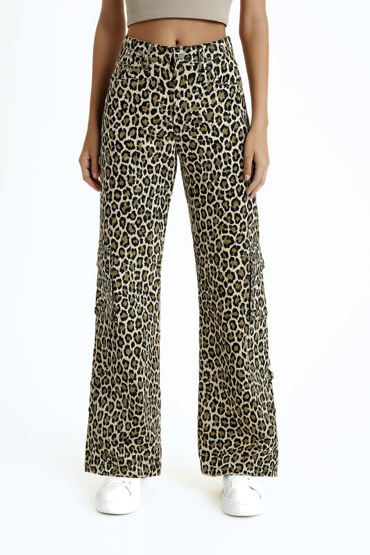 JEANS WIDE LEG CINTURON MAAT