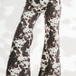 JEANS WIDE LEG COW PRINT 7368