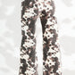JEANS WIDE LEG COW PRINT 7368
