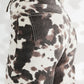JEANS WIDE LEG COW PRINT 7368