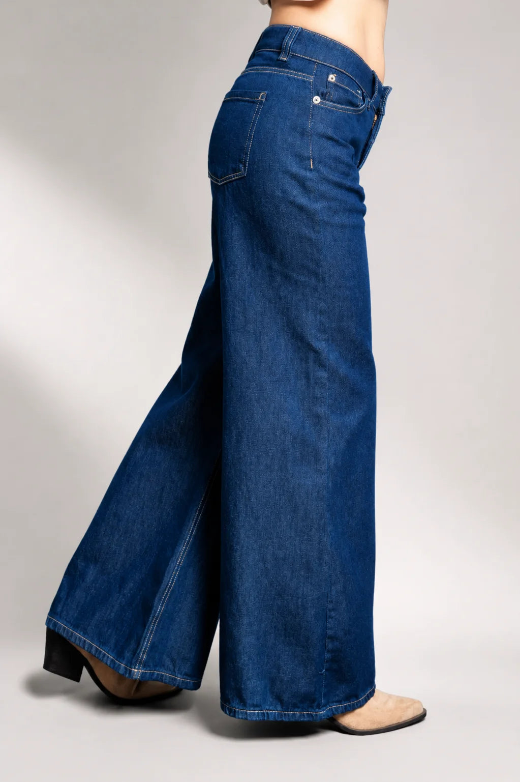 JEANS WIDE LEG G-M 7629