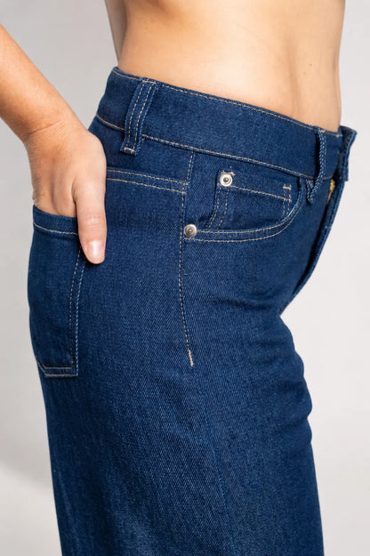 JEANS WIDE LEG G-M 7629