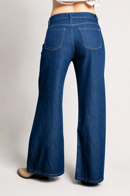 JEANS WIDE LEG G-M 7629
