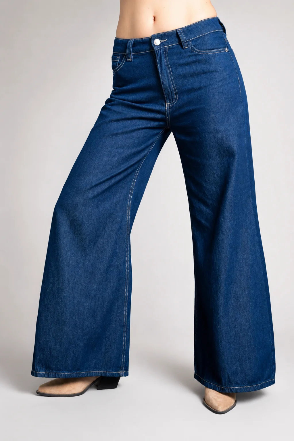 JEANS WIDE LEG G-M 7629