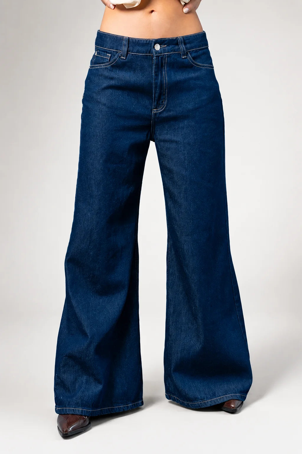 JEANS WIDE LEG G-M 7629