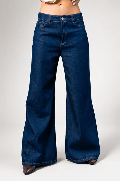 JEANS WIDE LEG G-M 7629