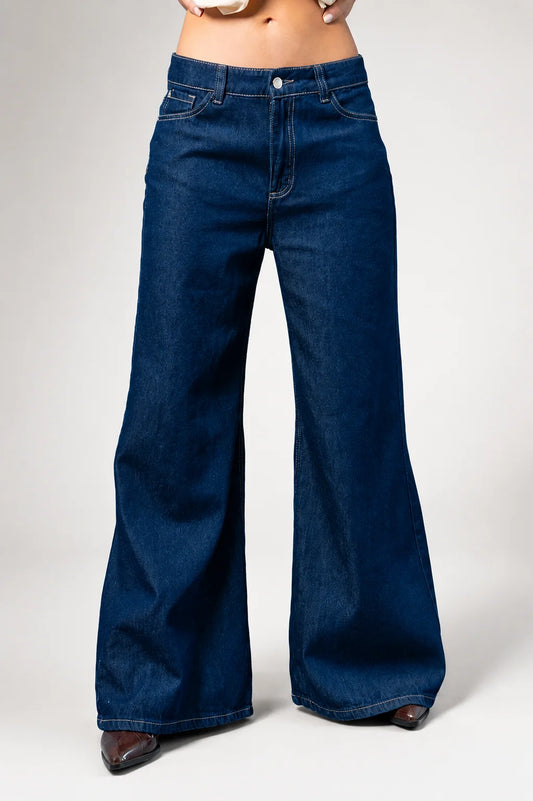 JEANS WIDE LEG G-M 7629