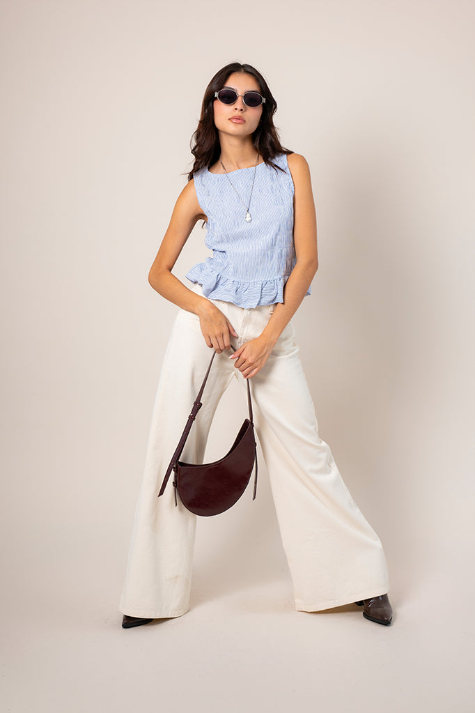 JEANS WIDE LEG T-M 7434 ONE.