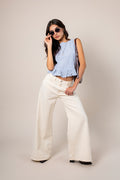 JEANS WIDE LEG T-M 7434 ONE.