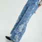 JEANS WIDE LEG TEXTURA 7292