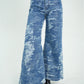 JEANS WIDE LEG TEXTURA 7292